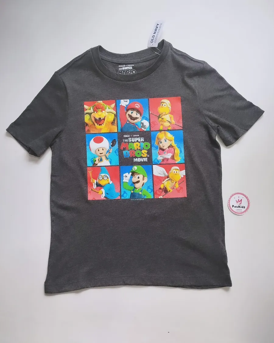 Camiseta Mario Bros