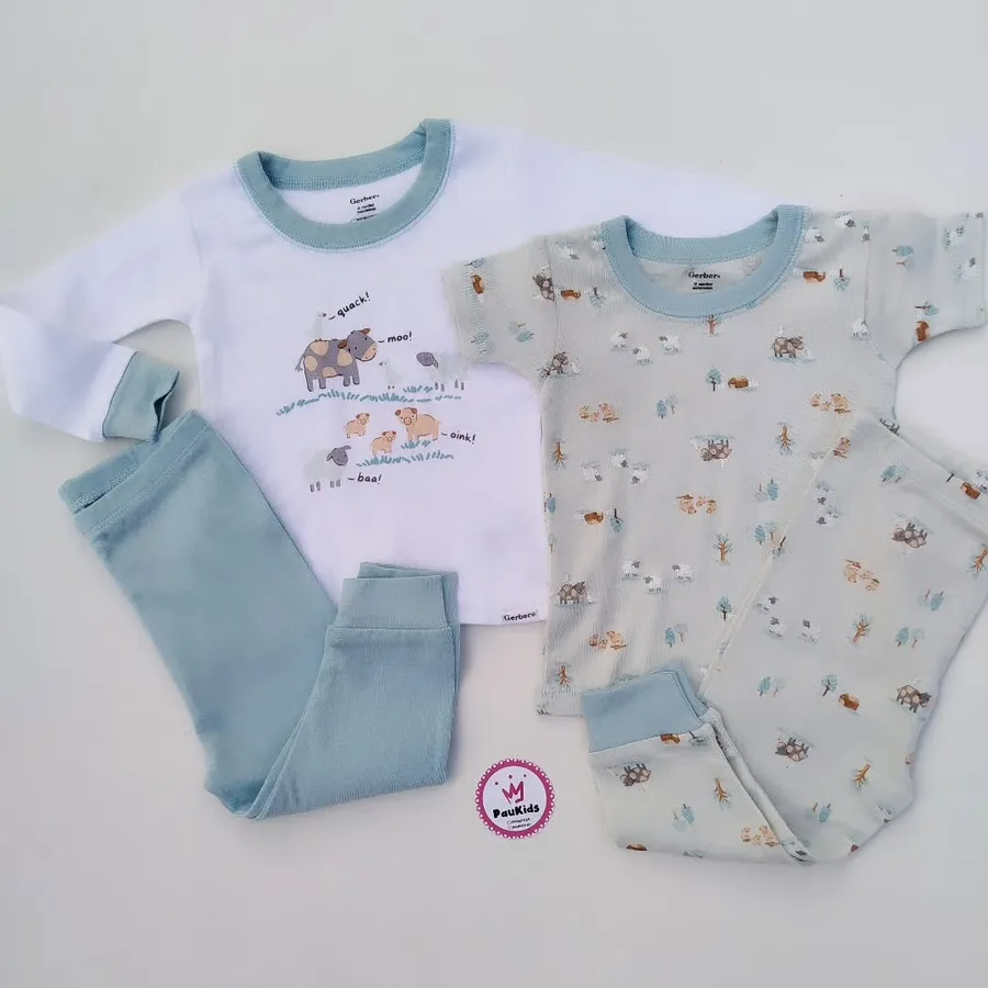 Pijama de Bebé 4pzas