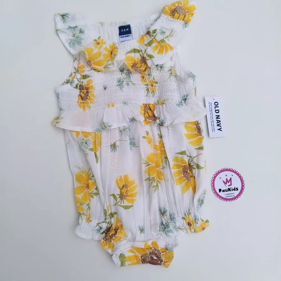 Romper Floreado de Niña