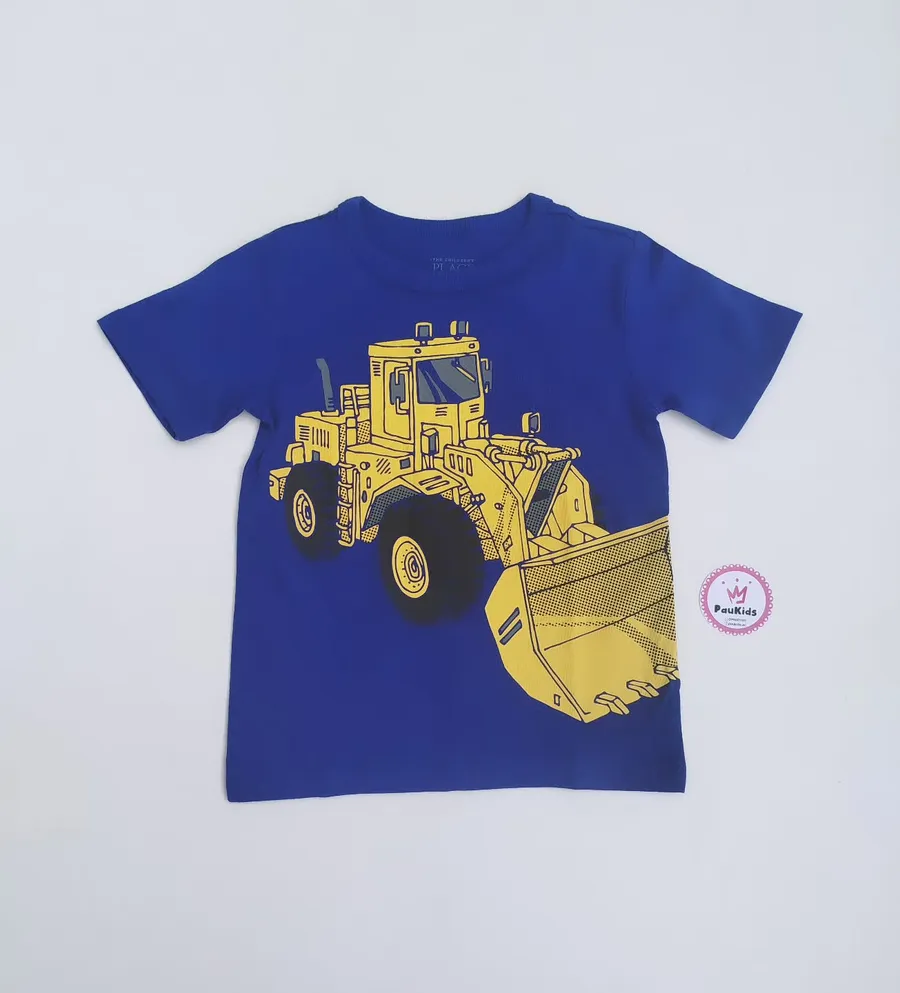 Camiseta Azul Tractor