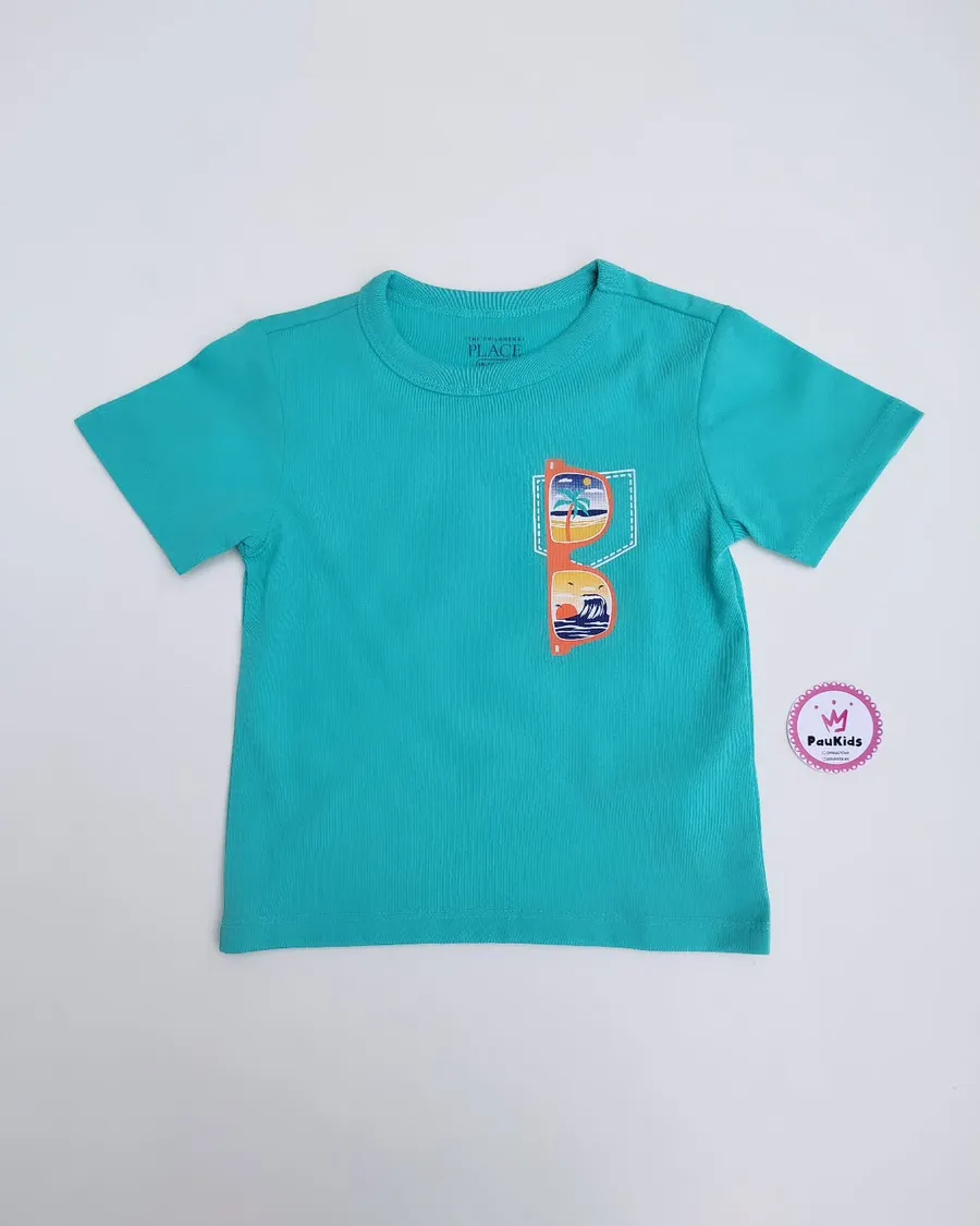 Camiseta Turquesa