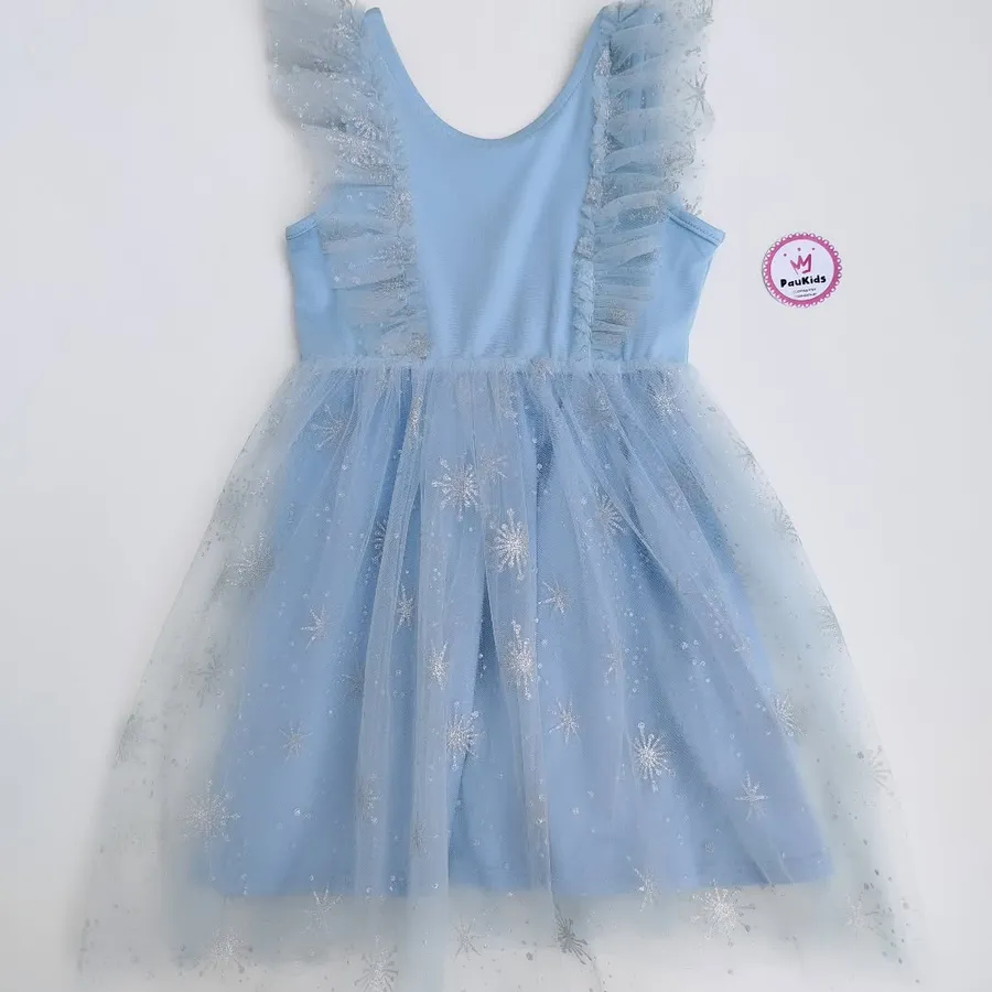 Vestido Copos de Nieve