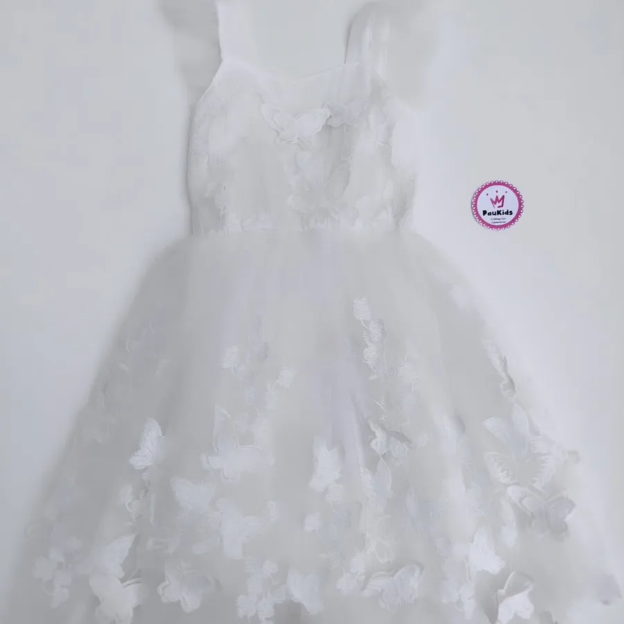 Vestido Mariposas Bordado