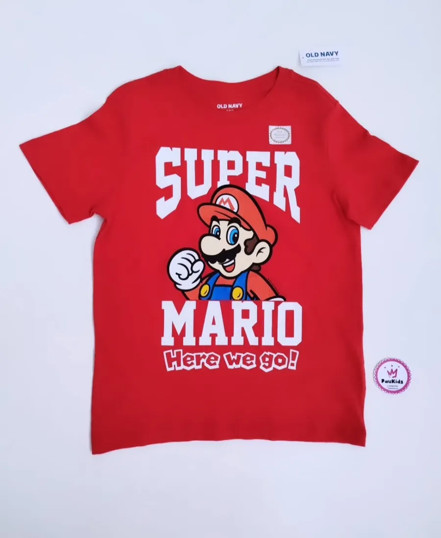 Camiseta Super Mario