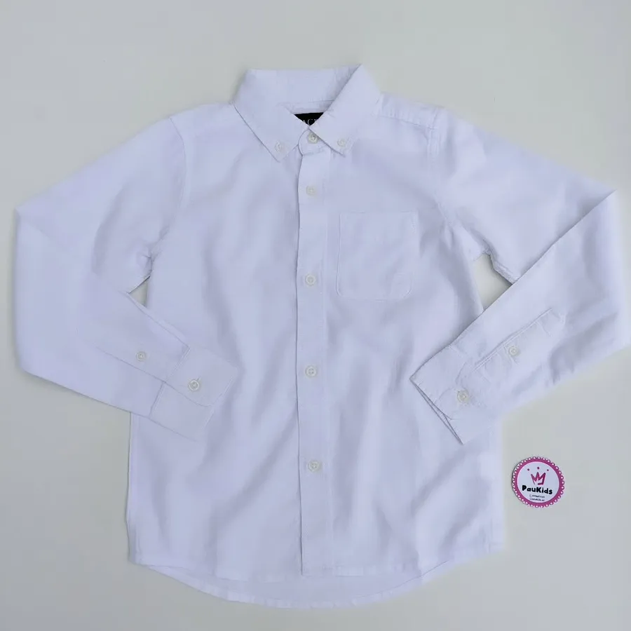 Camisa Blanca Mangas Largas