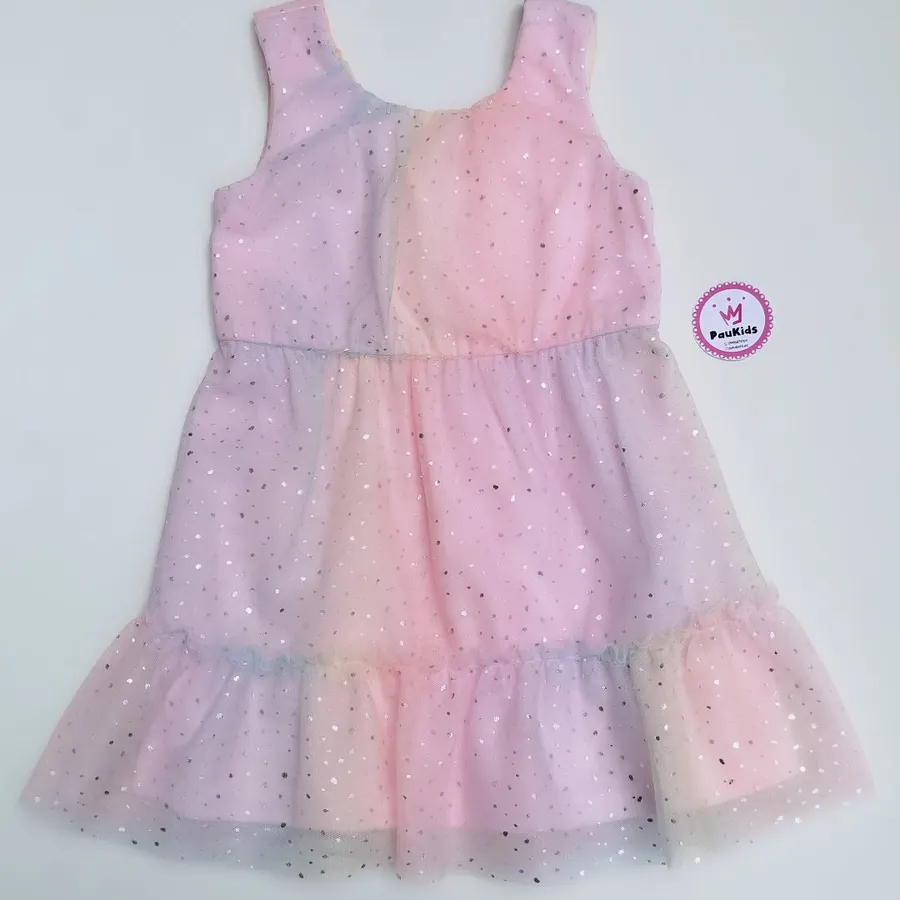 Vestido Tull Brillos