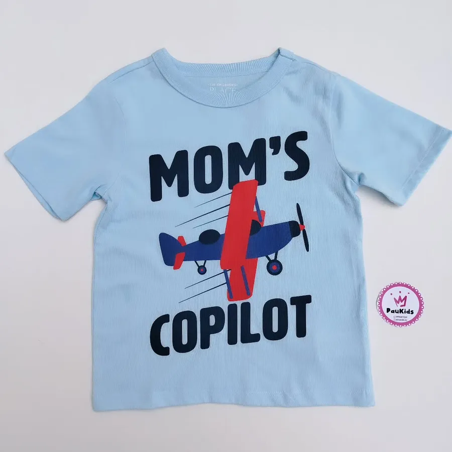 Camiseta Celeste