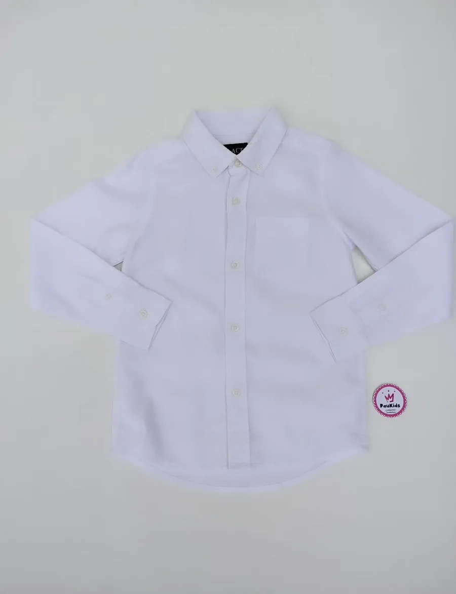 Camisa Blanca Mangas Largas
