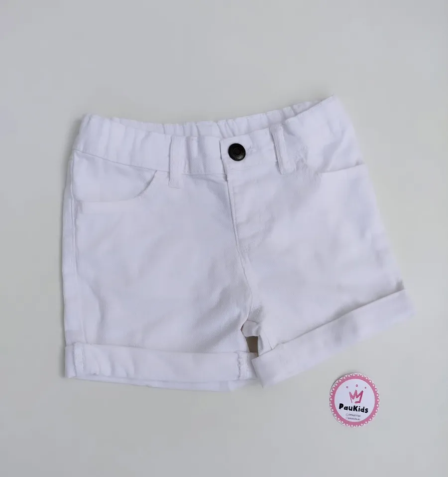 Short Jeans Blanco