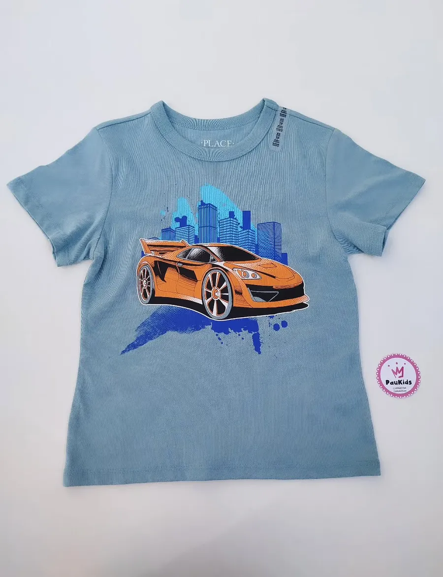 Camiseta Celeste