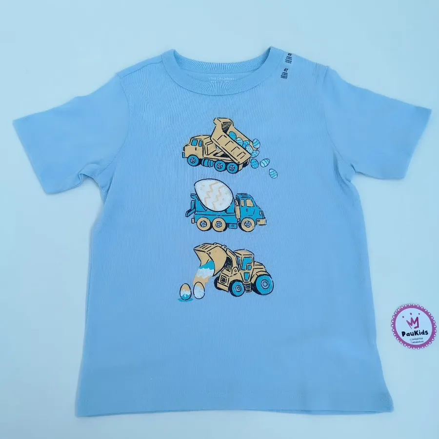 Camiseta Celeste