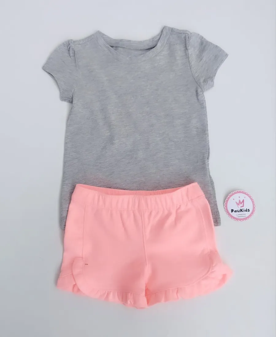 Conjunto 2pzas short y blusa
