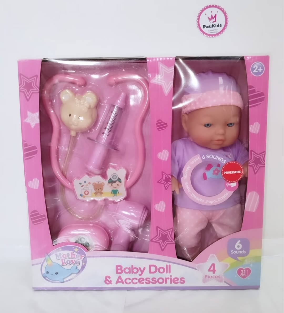 Muñeca con Accesorios