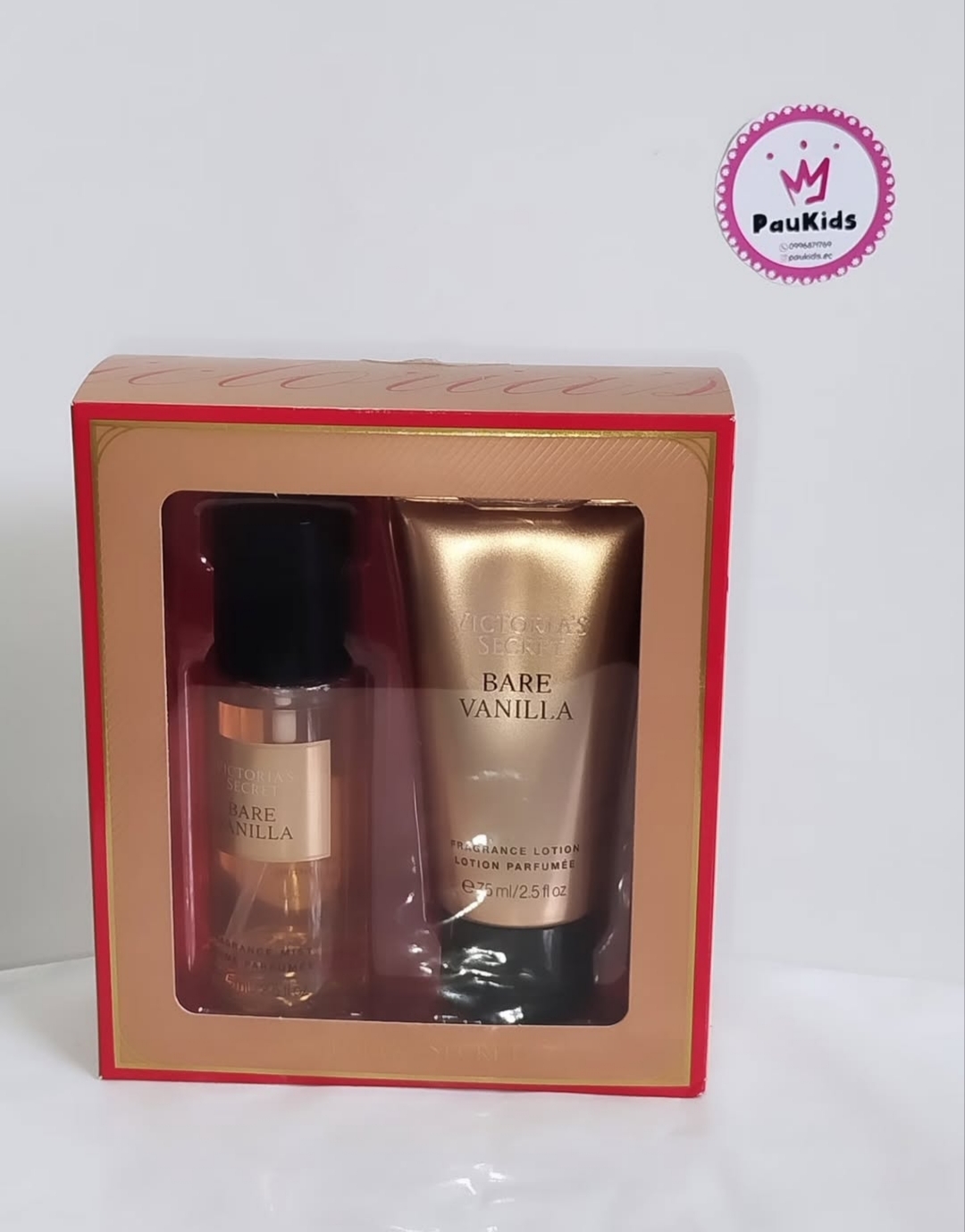 Splash 75ml + Crema 75ml Bare Vanilla